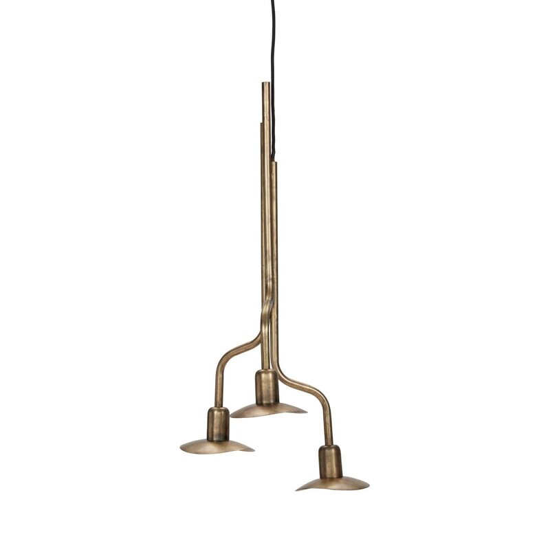 House Doctor-collectie Hanging lamp Hana Brass finish