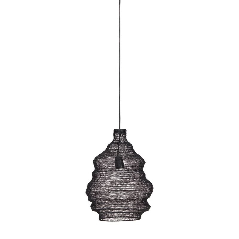 House Doctor-collectie Hanglamp Mesh Zwart