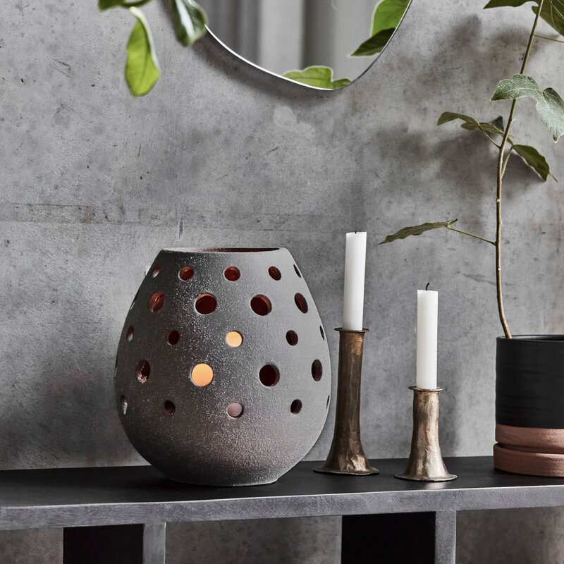 House Doctor-collectie Kandelaar Artie Grijs