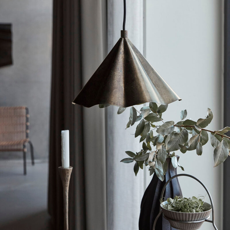 House Doctor-collectie hanglamp Flola Antique brown