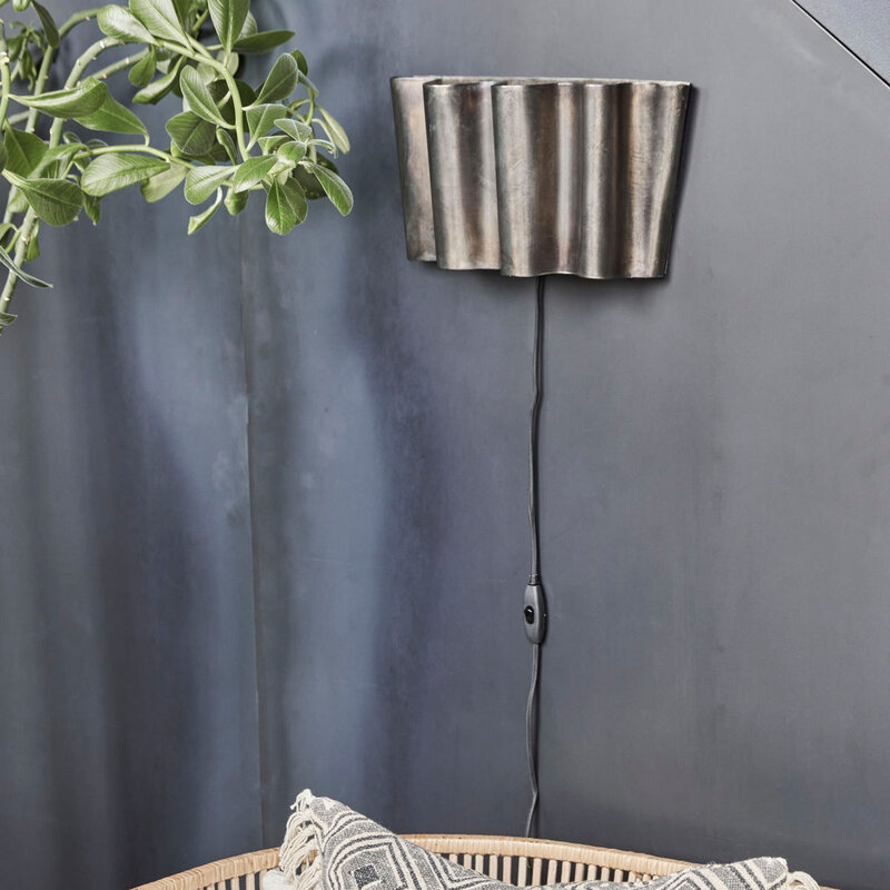 House Doctor-collectie Wandlamp Flola Antiek bruin
