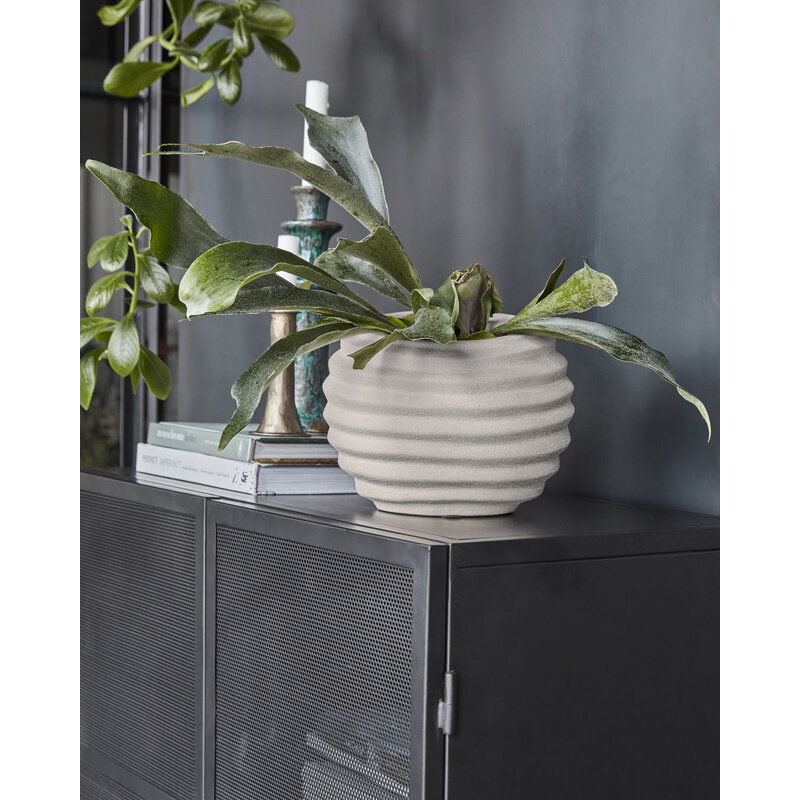 House Doctor-collectie Plantenpot Happ Gebroken wit