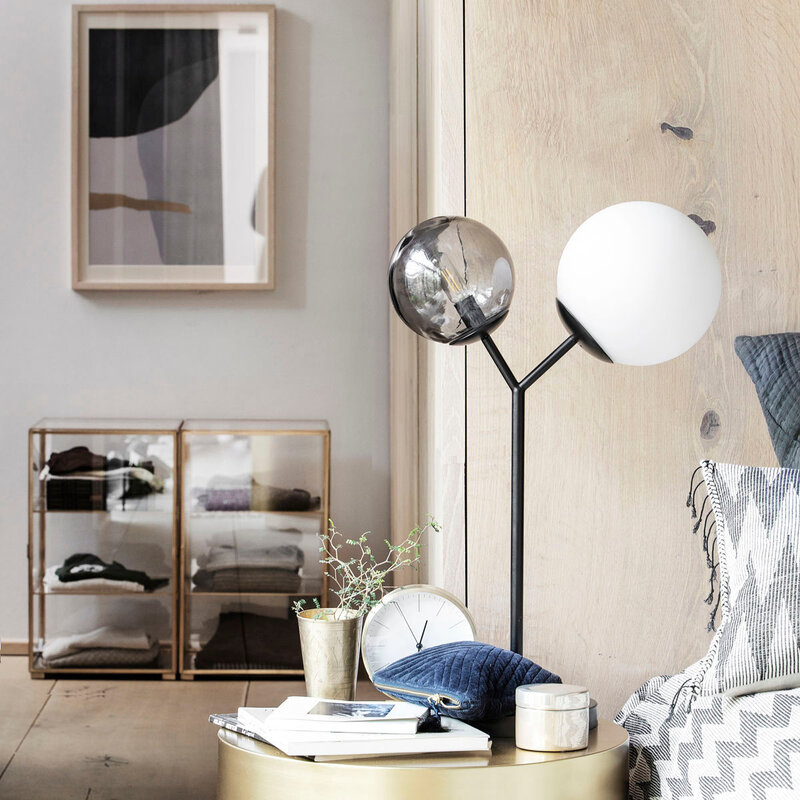 House Doctor-collectie Table lamp Twice Black