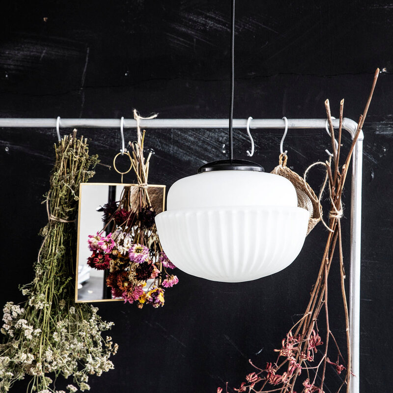 House Doctor-collectie Hanging lamp Acorn White