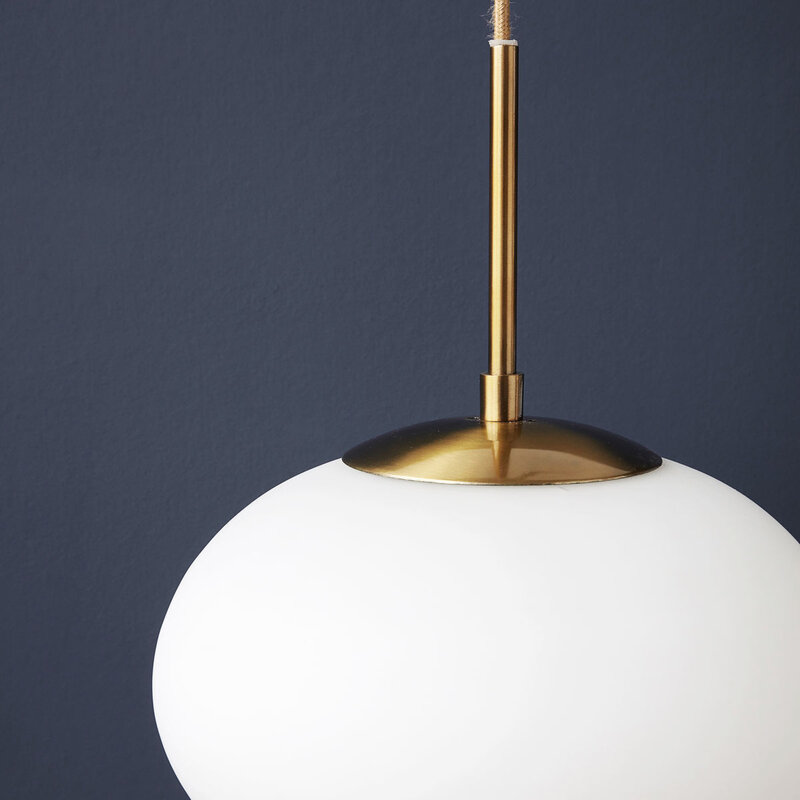House Doctor-collectie Lamp Opal Wit