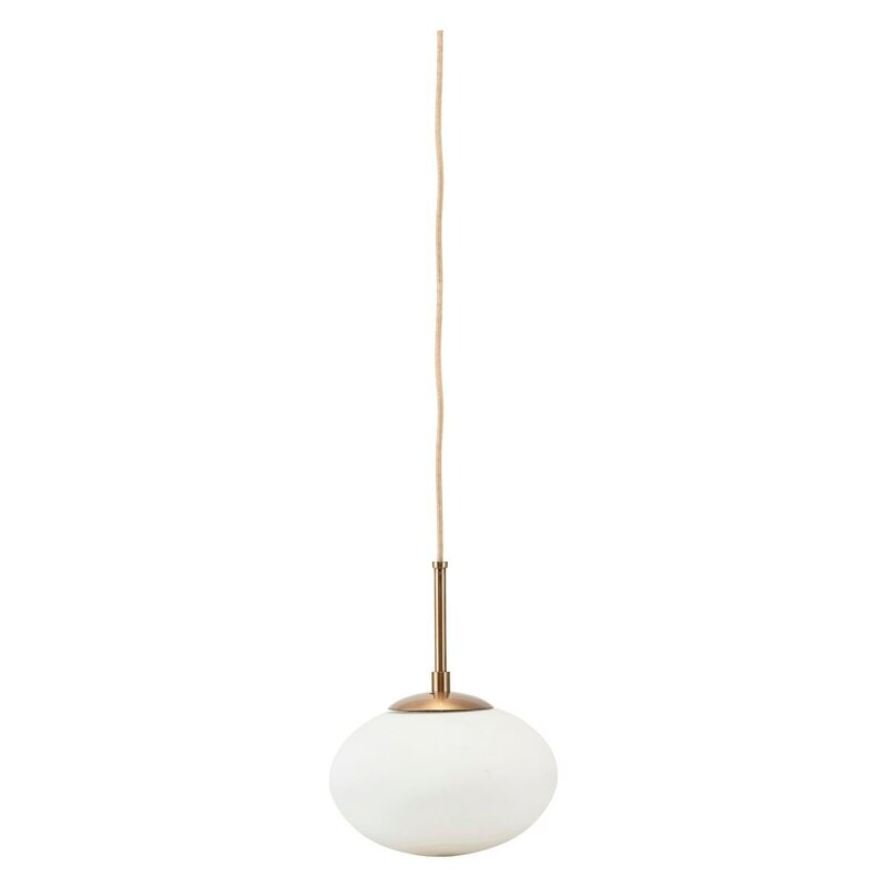House Doctor-collectie Hanglamp Opal Wit