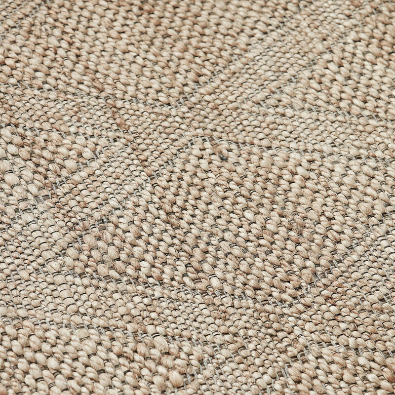 House Doctor-collectie Vloerkleed Mara Nude 180x180