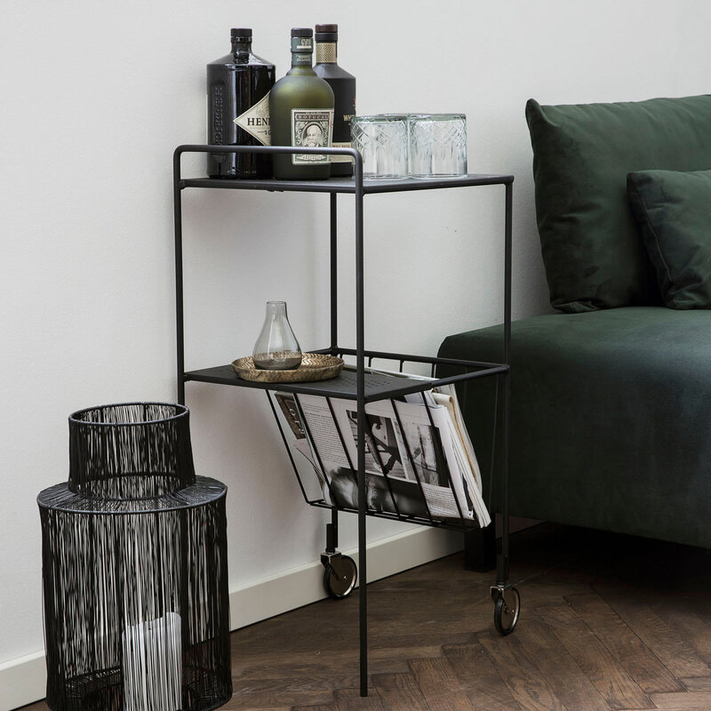 House Doctor-collectie Trolley Use Black