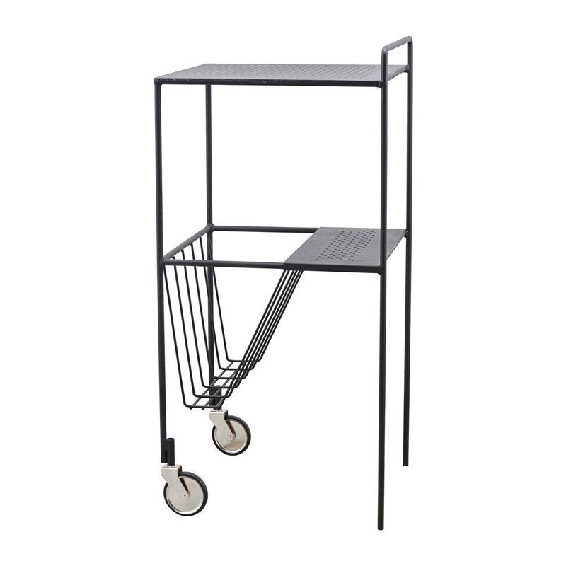 House Doctor-collectie Trolley Use Zwart