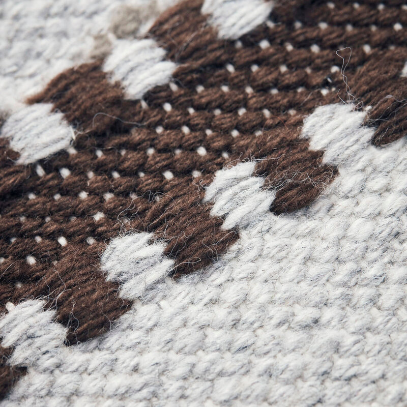 House Doctor-collectie Rug Terra Light Gray 140x200