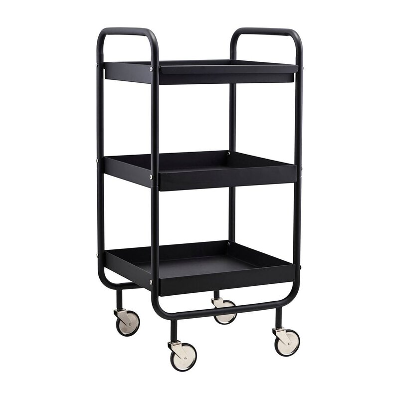 House Doctor-collectie Trolley Roll Black