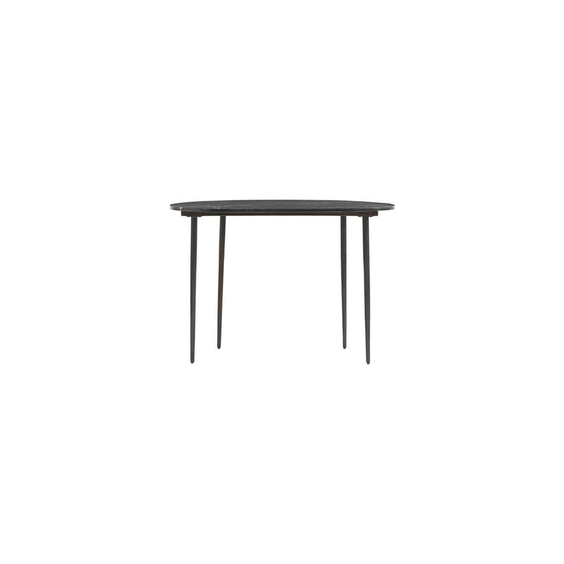 House Doctor-collectie Desk Eda Black marble