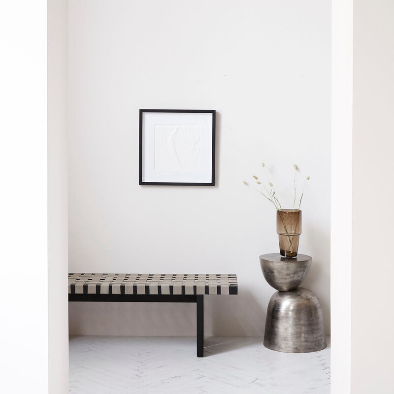 House Doctor-collectie Side table Heena Oxidized metal