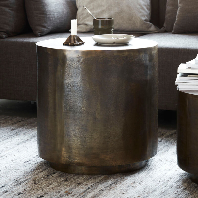 House Doctor-collectie Coffee table Rota Antique bronze