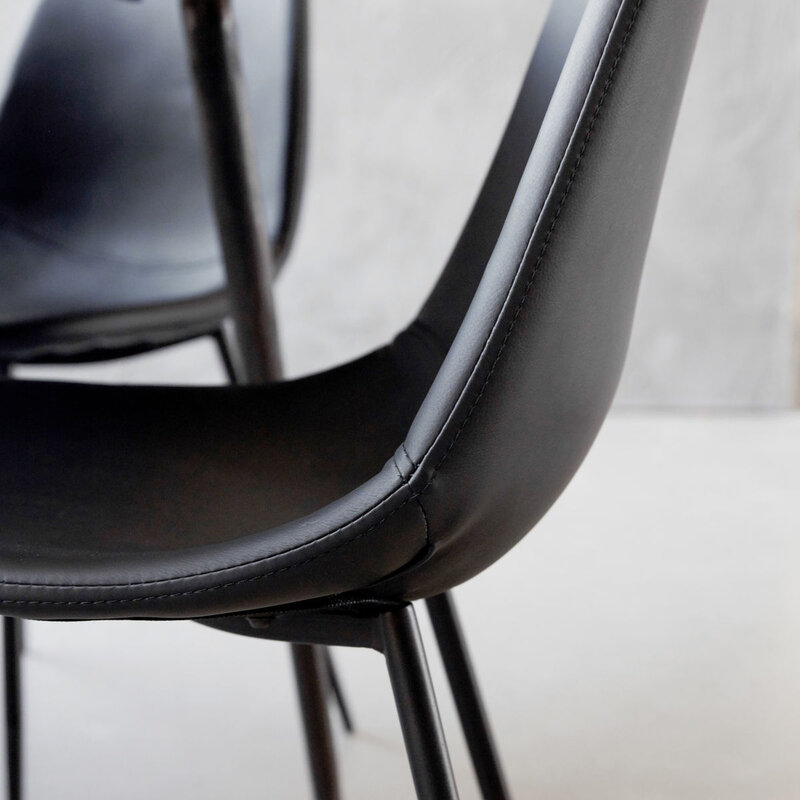 House Doctor-collectie Chair Found Black