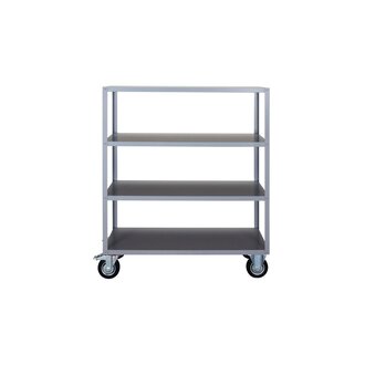 House Doctor Rack with 4 wheels Trolley Gray