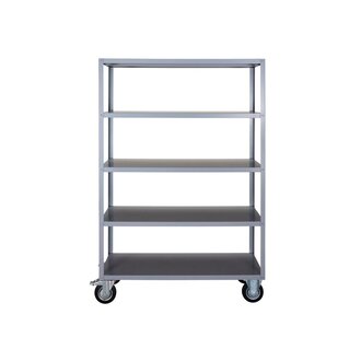 House Doctor Rack with 4 wheels Trolley Gray
