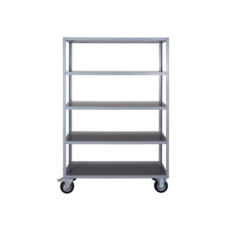 House Doctor-collectie Rek met 4 wielen Trolley Grijs