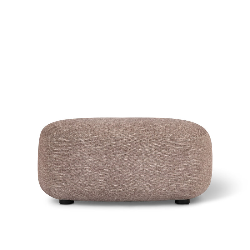 Luusar Purple Ottoman