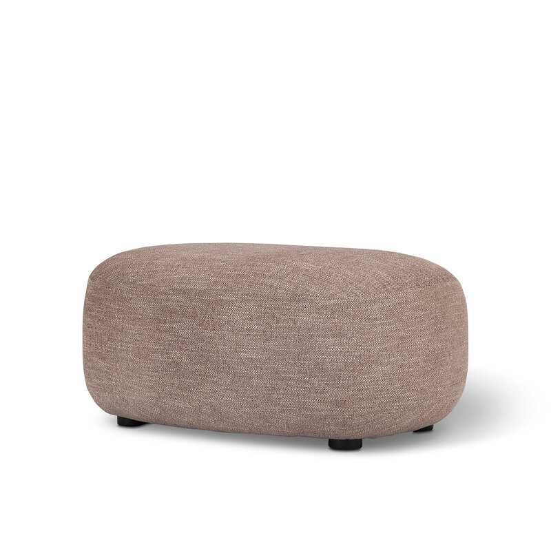 Luusar Purple Ottoman