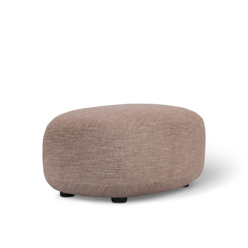 Luusar Purple Ottoman
