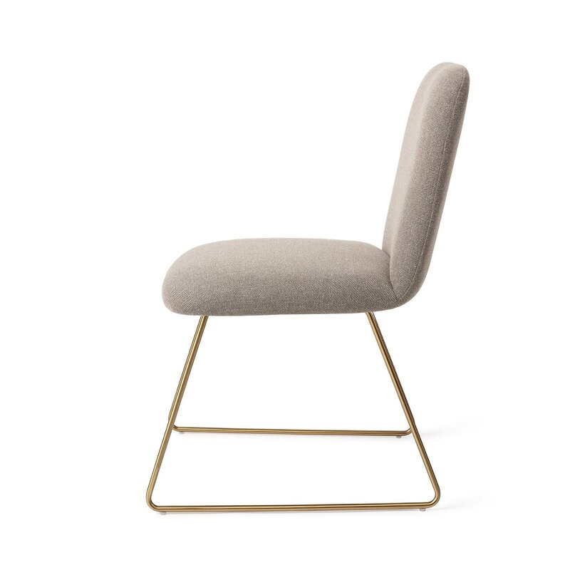 Jesper Home-collectie Taiwa Foggy Fusion Eetkamerstoel - Slide Gold