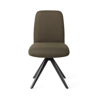 Jesper Home Hiroo Jungle Jewel Eetkamerstoel - turn  black