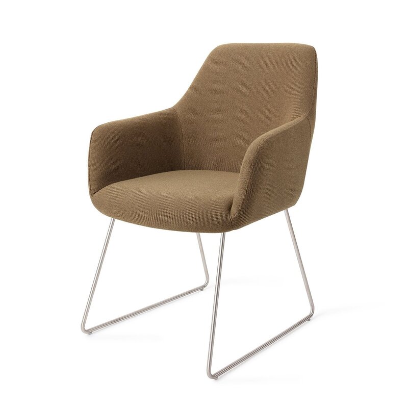 Jesper Home-collectie Hiroo Willow Eetkamerstoel - Slide Steel