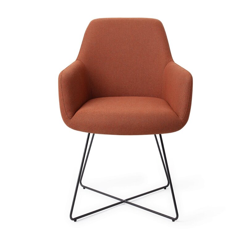 Jesper Home-collectie Hiroo Hearth Harmony Eetkamerstoel - Cross black