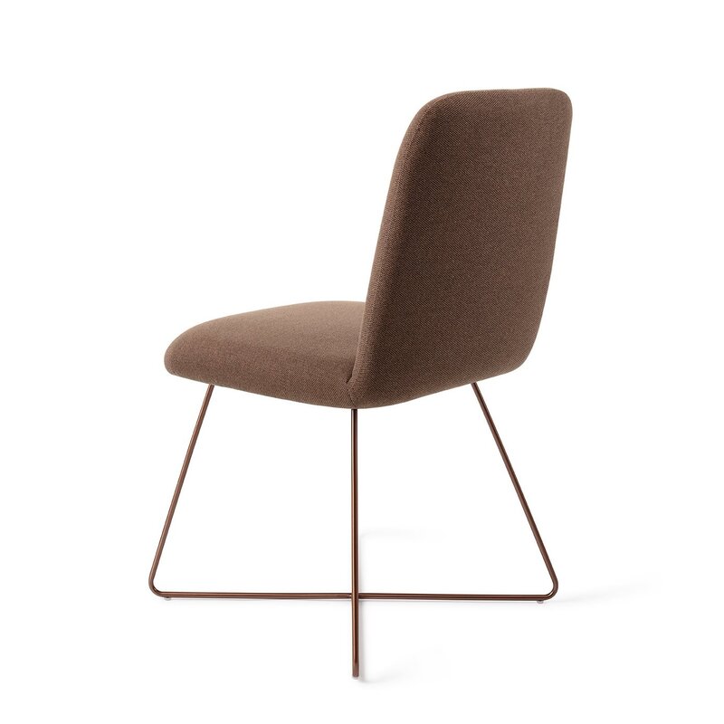 Jesper Home Taiwa Rustic Rye Dining Chair - Cross Rose