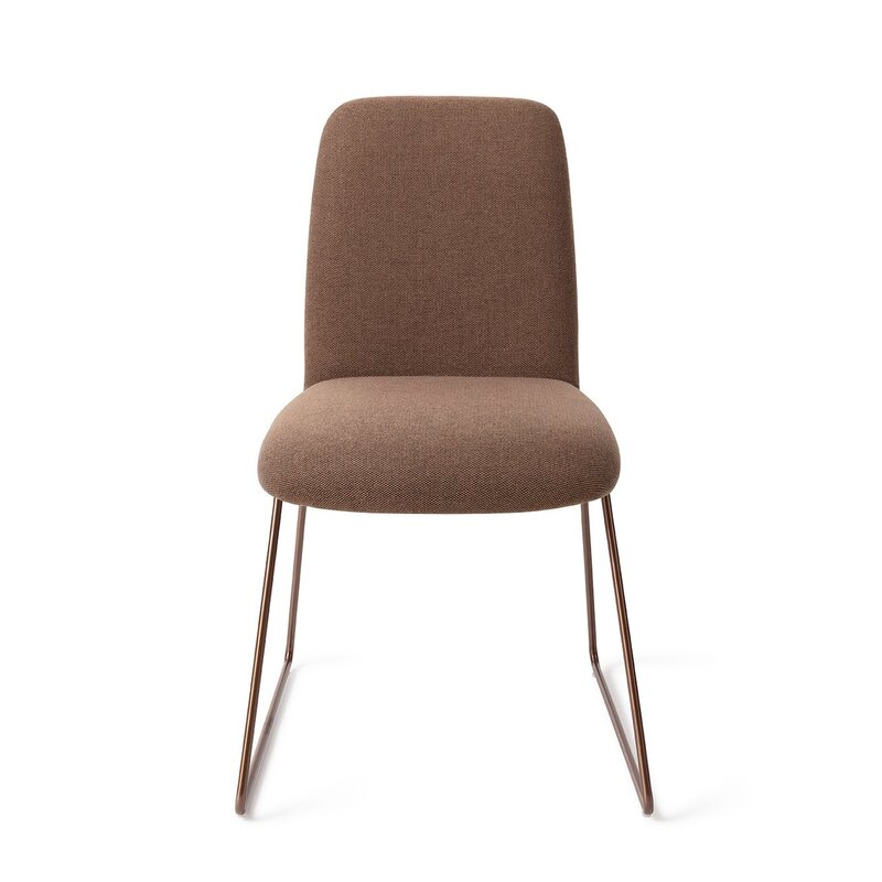 Jesper Home-collectie Taiwa Rustic Rye Eetkamerstoel - Slide Rose