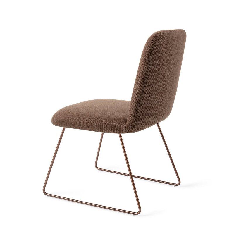 Jesper Home-collectie Taiwa Rustic Rye Eetkamerstoel - Slide Rose