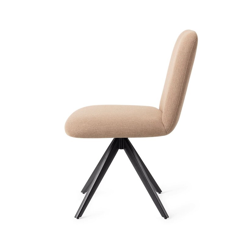 Jesper Home-collectie Taiwa Whisper Wheat Eetkamerstoel - turn  black