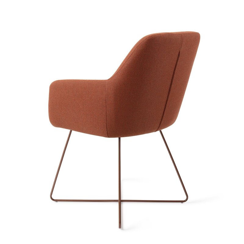 Jesper Home Hiroo Hearth Harmony Dining Chair - Cross Rose