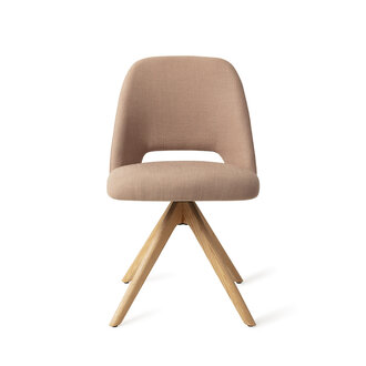 Jesper Home Sasue Luster Liver Eetkamerstoel - turn  Oak Natural