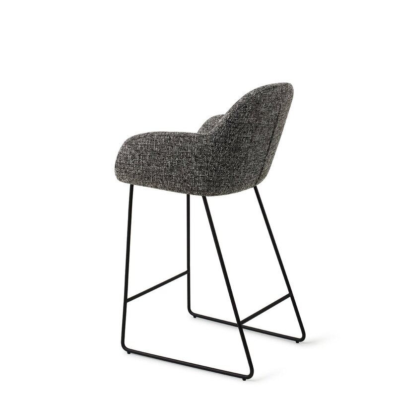 Jesper Home Kushi Skyfall Bar Stool - Slide black (L)