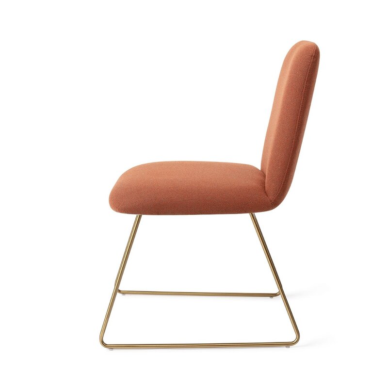 Jesper Home-collectie Taiwa Hearth Harmony Eetkamerstoel - Slide Gold