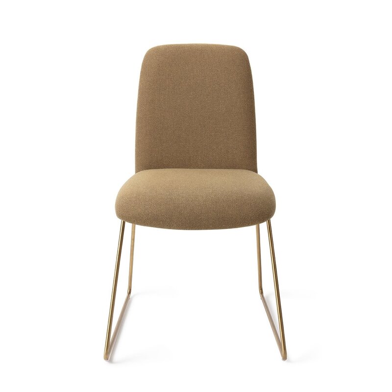 Jesper Home Taiwa Willow Dining Chair - Slide Gold
