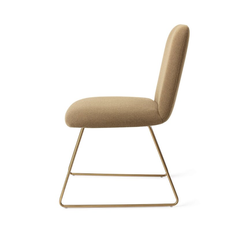 Jesper Home Taiwa Willow Dining Chair - Slide Gold