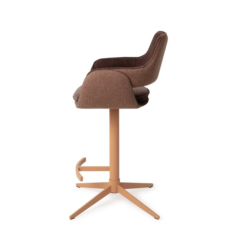 Jesper Home-collectie Oketo Chestnut Chase Barkruk (L)