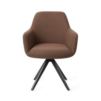 Jesper Home Hiroo Rustic Rye Eetkamerstoel - turn  black