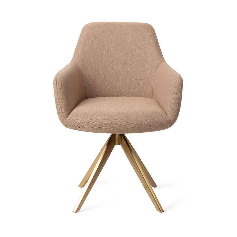 Jesper Home Hiroo Whisper Wheat Dining room chair - turn Gold