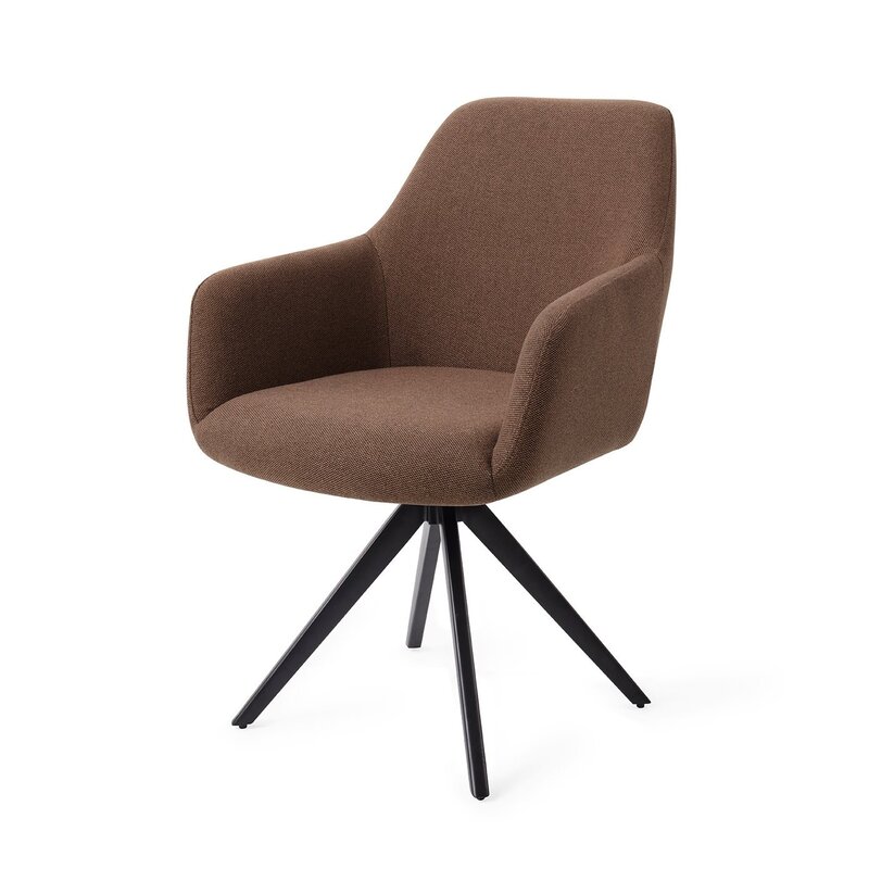 Jesper Home Hiroo Rustic Rye Eetkamerstoel - turn  black
