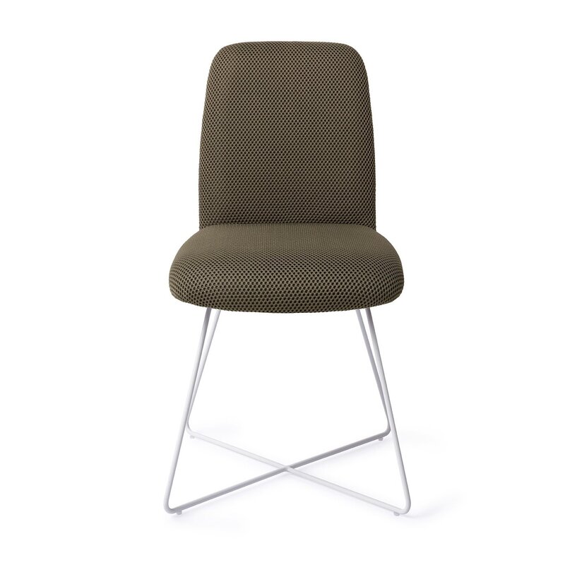 Jesper Home Taiwa Jungle Jewel Dining room chair - Cross white_x000D_<br />
_x000D_<br />
Taiwa Jungle Jewel Dining room chair - cross white