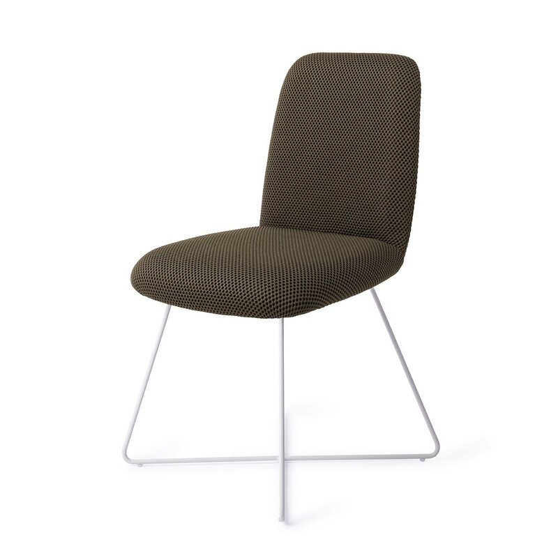 Jesper Home Taiwa Jungle Jewel Dining room chair - Cross white_x000D_<br />
_x000D_<br />
Taiwa Jungle Jewel Dining room chair - cross white