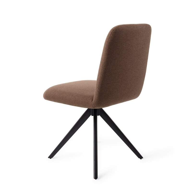 Jesper Home-collectie Taiwa Rustic Rye Eetkamerstoel - turn  black