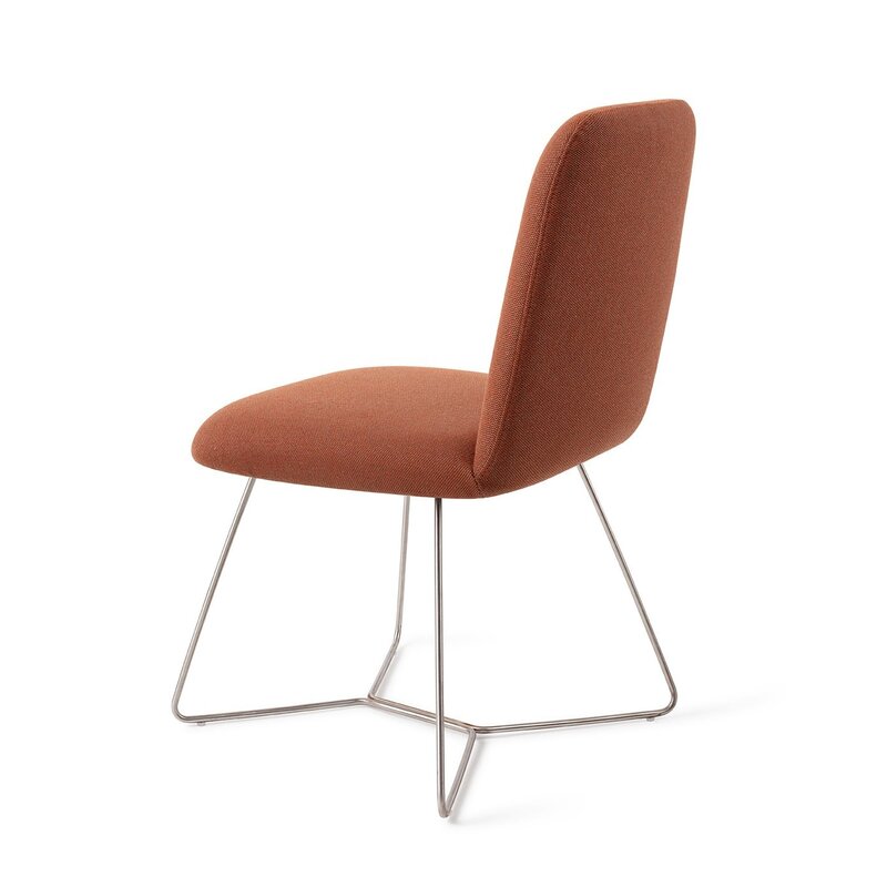 Jesper Home-collectie Taiwa Hearth Harmony Eetkamerstoel - Beehive Steel