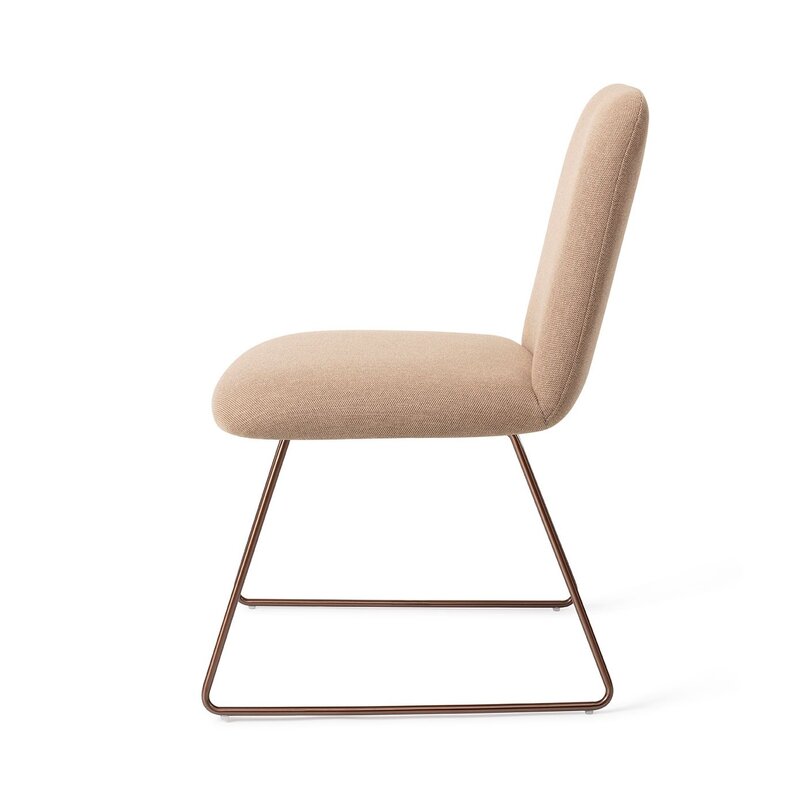 Jesper Home-collectie Taiwa Whisper Wheat Eetkamerstoel - Slide Rose