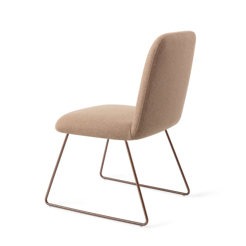 Jesper Home-collectie Taiwa Whisper Wheat Eetkamerstoel - Slide Rose