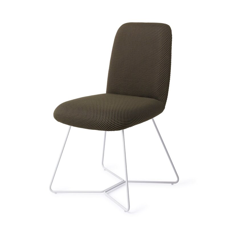 Jesper Home Taiwa Jungle Jewel Eetkamerstoel - Beehive white